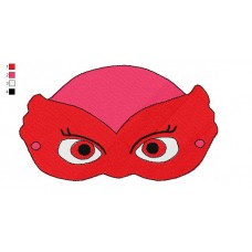 Face PJ Masks 01 Embroidery Design